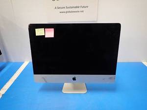 lot 8 image: Apple&nbspiMac14,3 A1418 ME087LLA BTO &nbspINTEL(R) CORE(TM) I7-4770S CPU  3.10GHZ  16GB DDR3 SDRAM  1TB HDD  unit has chips and cracks in glass  includes IOS and power cable