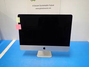 lot 9 image: Apple&nbspiMac14,1 A1418 ME086LLA &nbspINTEL(R) CORE(TM) I5-4570R CPU  2.70GHZ  8GB DDR3 SDRAM  1TB HD  has crack on screen  includes ios and power cable
