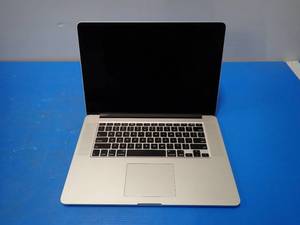 lot 27 image: Apple&nbspMacBookPro11,4 A1398 MJLQ2LLA BTO 2.8 &nbspINTEL(R) CORE(TM) I7-4980HQ CPU  2.80GHZ  16GB DDR3 RAM  500GB HD  15.4 screen with 2880 x 1800 resolution  includes IOS  No Charger