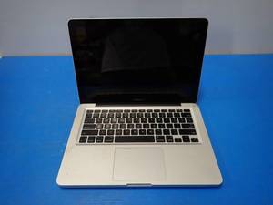 lot 31 image: Apple&nbspMacBookPro9,2 A1278 MD101LLA &nbspINTEL(R) CORE(TM) I5-3210M CPU  2.50GHZ  4GB DDR3 RAM  500GB HD  13 screen with 1280 x 800 resolution  minor scratches and blemishes  Includes OS  No charger