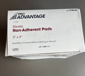 Pro Advantage Sterile Non-Adherent Pads 3x4