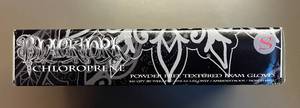 Black Chloroprene Powder Free Textured Exam Gloves Size small
