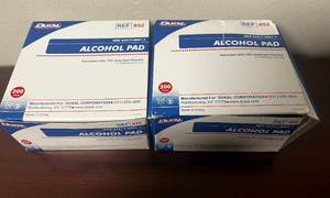 852 Dukal Alcohol Pads 200 per box