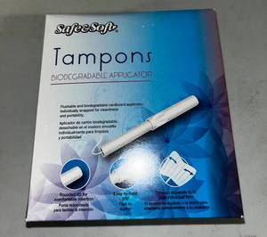 Safe and Soft Carboard tampons