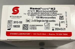 3015-100 EKF HemoPoint H2 Microcuvettes