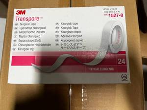 Expired 3M TRANSPORE SURGICAL TAPE