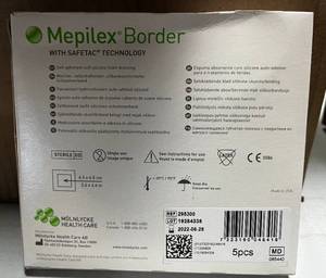 Mepilex Border Bandages