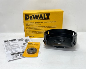lot 138 image: DeWalt Flaring Cup Guard & Flange