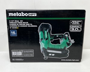 lot 124 image: Metabo 2.5 Inch Cordless Finish Nailer