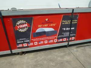 Gold Mountain Storage Dome 20 x 40 x