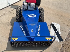 lot 2-A image: Bluebird BB26 Commercial Walk-Behind Brush-Cutter  High-Weeds Mower