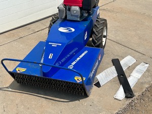 lot 2-B image: Bluebird BB26 Commercial Walk-Behind Brush-Cutter  High-Weeds Mower