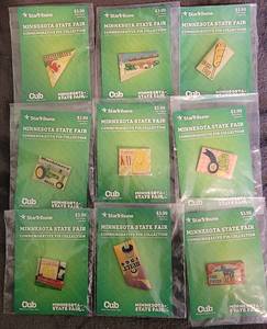 lot 138 image: 9 Minnesota State Fair Pins