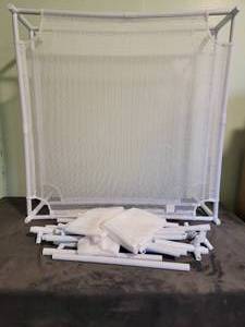 lot 177 image: Drying racks for clothes (will come complete unassembled)