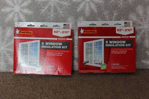 lot 48 image: 2x 5 Window insulation kits