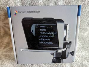 lot 78 image: parrot Teleprompter