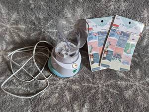 lot 146 image: vicks personal steam inhaler with assorted sickers