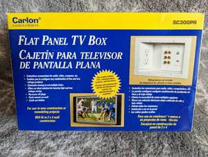 lot 149 image: Carlon Flat Panel TV Box SC300PR