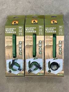 lot 90 image: Lot of 3 Water Containers
