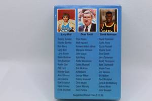lot 6 image: Opened 1992 Courtside College Basketball Flashback Set - 45 Cards