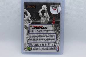 lot 39 image: Michael Jordan Crunch Time 1997 Upper Deck CT 0540
