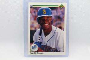 lot 56 image: Ken Griffey Jr. Rookie 1990 Upper Deck No. 156