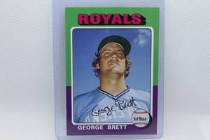 lot 60 image: George Brett 2006 Topps 228