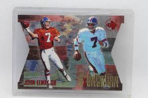 lot 64 image: John Elway Die Cut 1997 Upper Deck Generation Excitement No. GE4