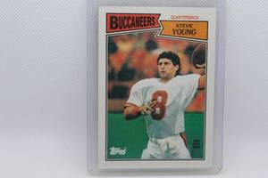 lot 67 image: Steve Young Rookie 1987 Topps No. 384