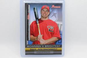 lot 68 image: Paul Goldschmidt Rookie 2011 Topps Bowmans Brightest No. BBR4