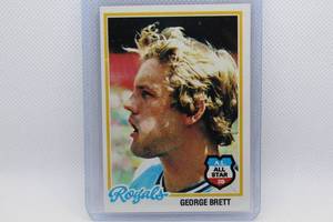 lot 91 image: George Brett 1978 Topps A.L. All  Star No. 100