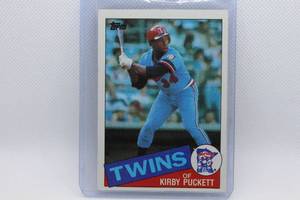 lot 94 image: Kirby Puckett Rookie 1985 Topps No. 536