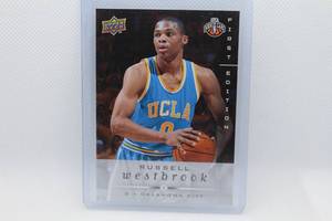 lot 109 image: Russell Westbrook Rookie 2008-09 Upper Deck First Edition No. 262