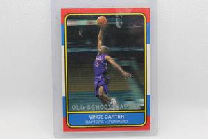 lot 110 image: Vince Carter Old School Raptor Fleer 00-01