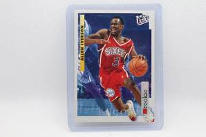 lot 114 image: Allen Iverson Rookie 96-97 Fleer Ultra No. 270
