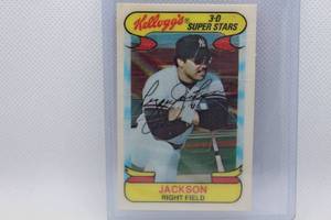 lot 119 image: Reggie Jackson 1978 Kellogs 3-D Super Stars No. 40