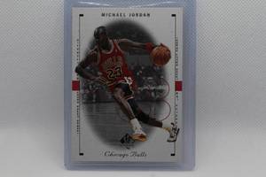 lot 130 image: Michael Jordan 1999 Upper Deck SP Authentic No. 4