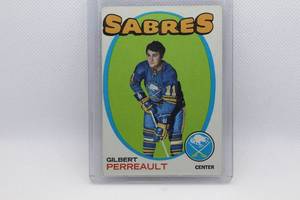 lot 134 image: Gilbert Perreault 1972 Topps No. 60