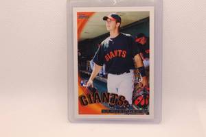 lot 178 image: Buster Posey Rookie 2010 Topps No. 2