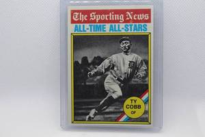 lot 187 image: Ty Cobb 1976 The Sporting News All-Time All-Stars No. 346