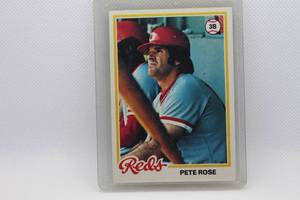 lot 196 image: Pete Rose 1978 Topps No. 20