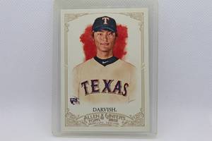 lot 210 image: Yu Darvish Rookie Allen & Gunters Topps 2012 No. 4