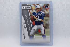 lot 216 image: Tom Brady 2010 Panini Prestige No. 118
