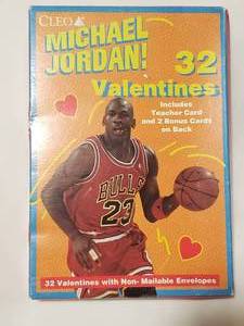 lot 9 image: Unopened Michael Jordan Valentines