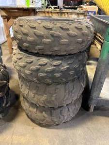 Set of Dunlop 4-Wheeler Tires