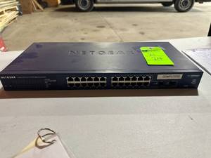 lot 24 image: Netgear G5724T Switch