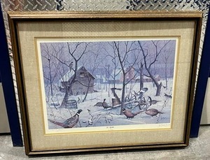 Magnificent Les Kouba In Shelter Signed Artists Proof (28 x 34)