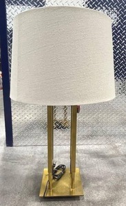 MCM Stiffel Brass Lamp (31 Tall) in Good Working Condition