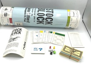 Vintage 1978 Stock Block Twin Cities Monopoly Game