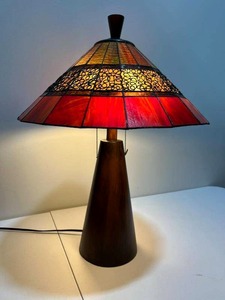 Exquisite Colour Creations Sunrise Table Lamp 26 Tall